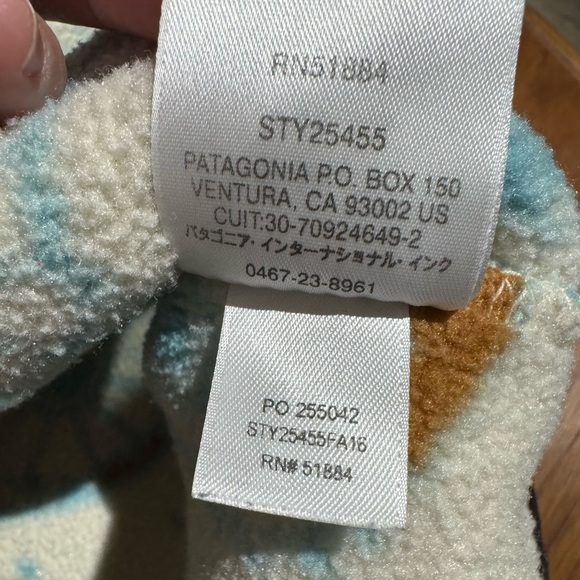 Patagonia Synchilla Rare Harvest Moon Owl Size S Fleece Pullover Snap-T EUC - Picture 6 of 9